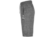 Lonsdale Marl Fleece Shorts Mens - Grey Marl