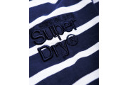 Superdry Orange Label Brittany Stripe T-shirt - rinse navy