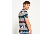 Superdry Hawaiian Stripe T-shirt - flint grey grit