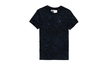 Superdry Dry Hawaiian Splatter T-Shirt - Black