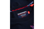 Superdry Crew Neck Palm T-shirt - eclipse navy