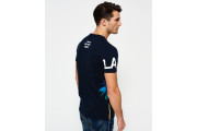 Superdry Crew Neck Palm T-shirt - eclipse navy