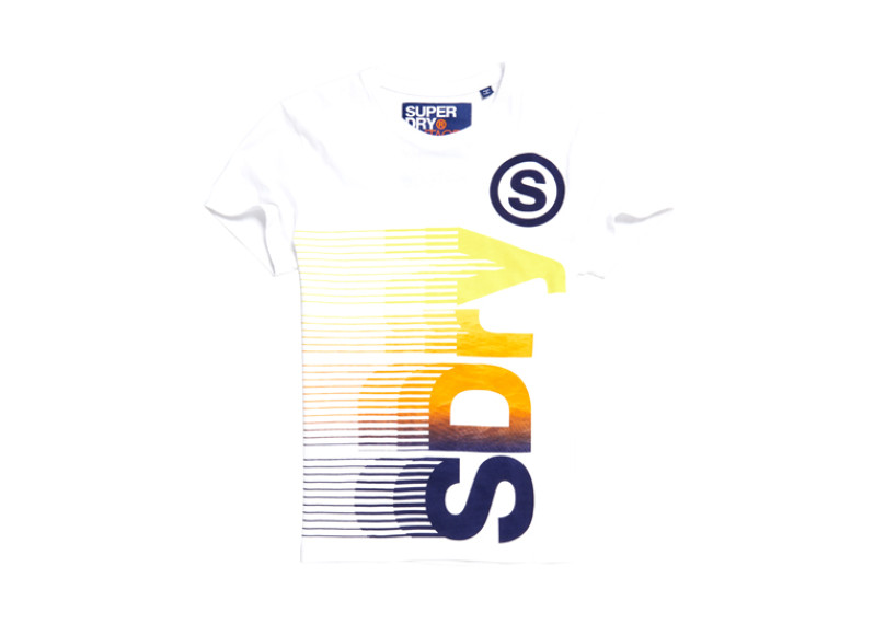 Superdry Vertical T-shirt - optic