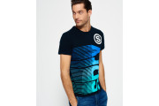 Superdry Vertical T-shirt - eclipse navy