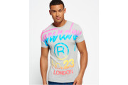 Superdry Big S Fade T-shirt - grit grey