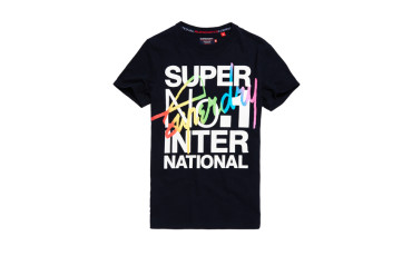 Superdry Interlocked International T-shirt - eclipse navy