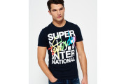 Superdry Interlocked International T-shirt - eclipse navy