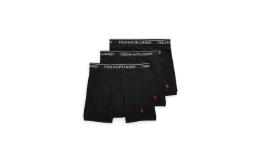 Polo Ralph Lauren BOXER BRIEF 3-PACK - BLACK