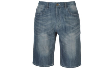 Lee Cooper Denim Shorts Mens - Dark Wash