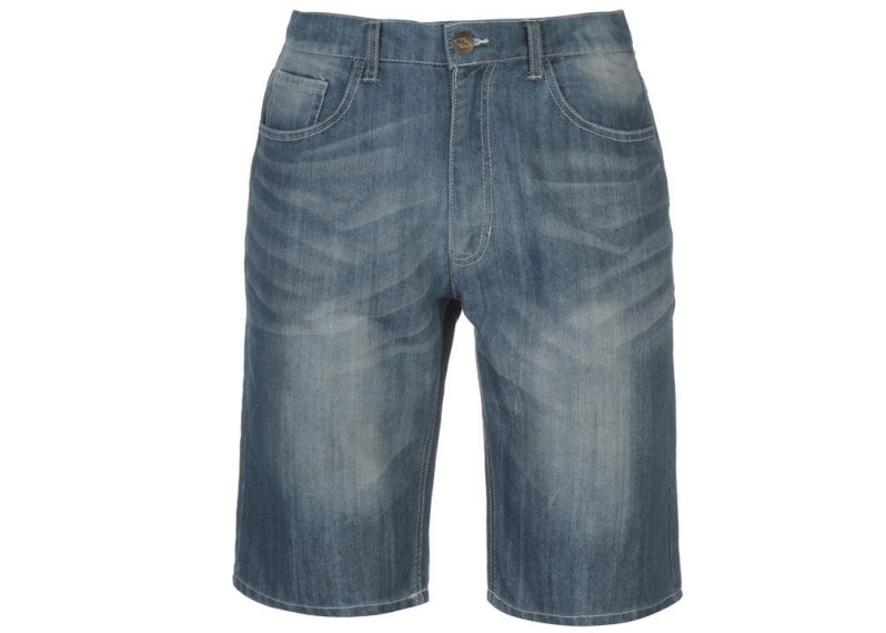 Lee Cooper Denim Shorts Mens - Dark Wash