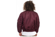 MA-1 Slim Fit Flight Jacket - Maroon