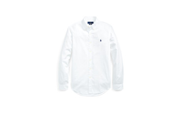 Ralph Lauren SLIM FIT BEACH TWILL SHIRT - WHITE