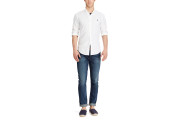 Ralph Lauren SLIM FIT BEACH TWILL SHIRT - WHITE