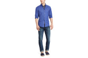 Ralph Lauren SLIM FIT BEACH TWILL SHIRT - Charter Blue