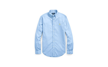 Ralph Lauren SLIM FIT BEACH TWILL SHIRT - SPINNAKER BLUE