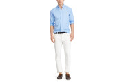 Ralph Lauren SLIM FIT BEACH TWILL SHIRT - SPINNAKER BLUE