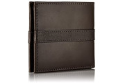 Tommy Hilfiger Men's Ranger Leather Passcase Wallet with Removable Card Holder - Brown