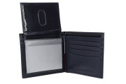 Leather Cambridge Passcase Wallet with Removable Card Holder