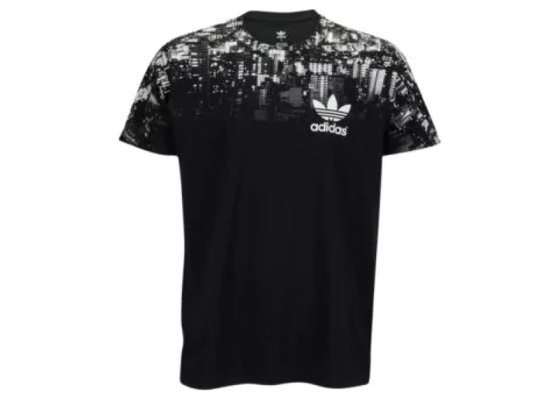 ADIDAS ORIGINALS GRAPHIC T-SHIRT - MEN'S - Black/White