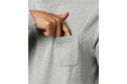 Sweat pullover with chest pocket