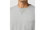 Sweat pullover with chest pocket