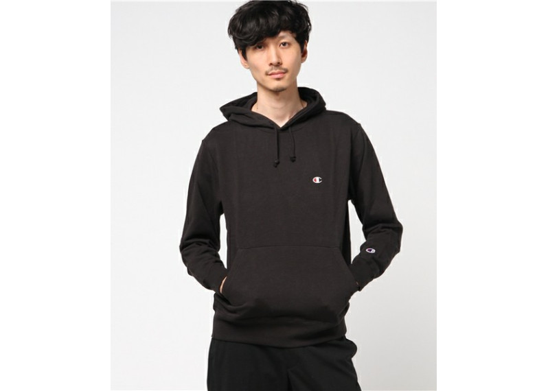 One Point Sweat Pullover Parka