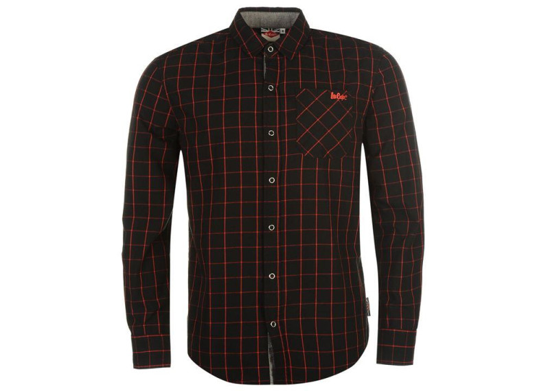 Long Sleeve Fashion Check Shirt