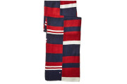 Piece Color Blocked Stripe Scarf