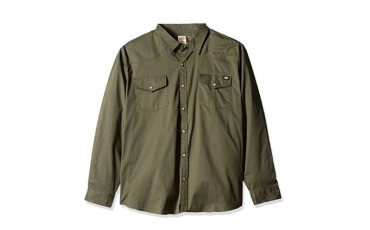 Long-Sleeve Western Twill Shirt