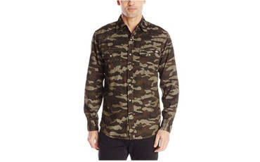 Long Sleeve Western Camo