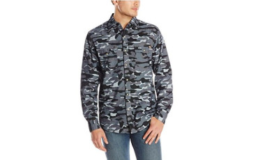 Long Sleeve Western Camo