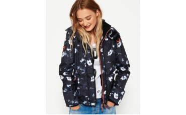 Printed Hooded Arctic SD-Windcheater Jacket