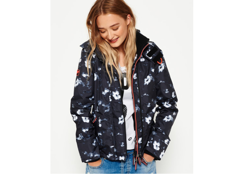 Printed Hooded Arctic SD-Windcheater Jacket