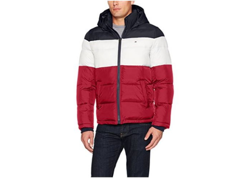 Insulated Midlength Quilted Puffer Jacket