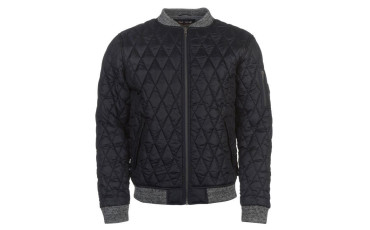 Quilted Bomber Jacket