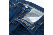 Regular Slim Denim Pants Bio Wash