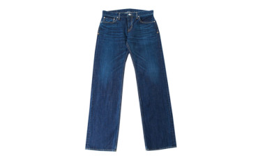 Regular Slim Denim Pants Bio Wash