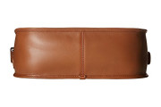 Glovetanned Leather Saddle Bag