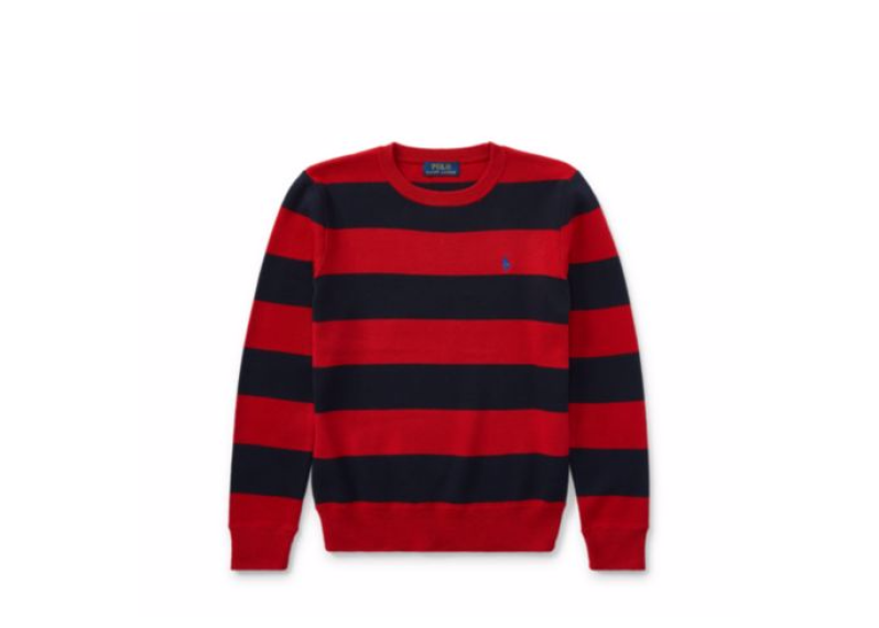 Striped Cotton Sweater