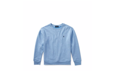 Cotton-Blend-Fleece Sweatshirt