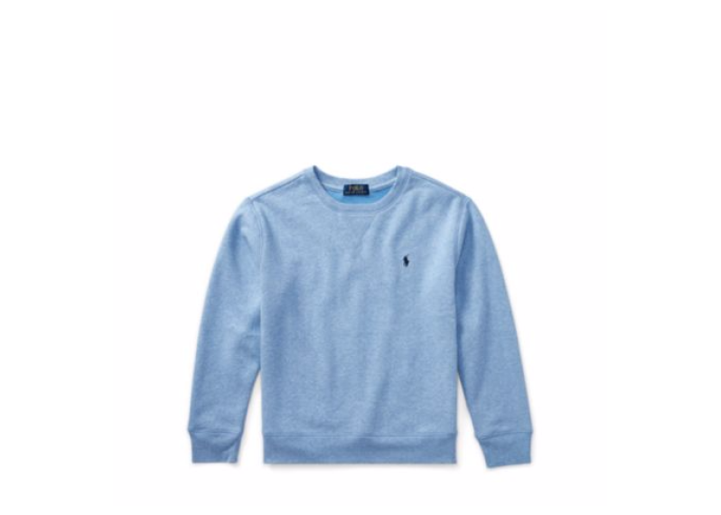 Cotton-Blend-Fleece Sweatshirt