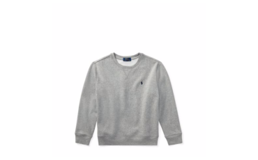 Cotton-Blend-Fleece Sweatshirt