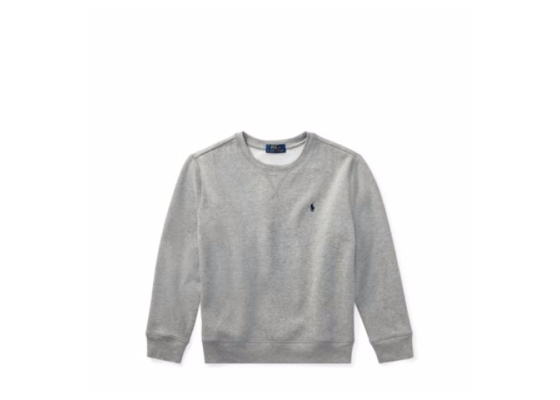 Cotton-Blend-Fleece Sweatshirt