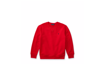 Cotton-Blend-Fleece Sweatshirt