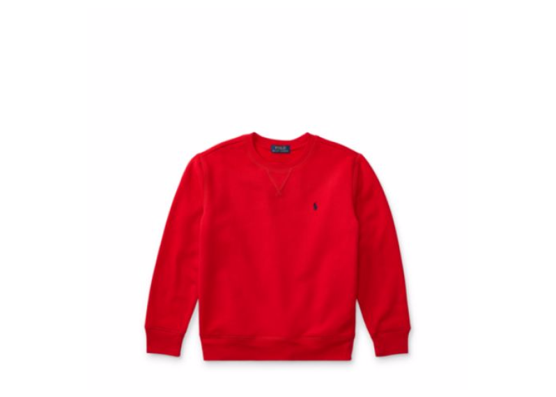 Cotton-Blend-Fleece Sweatshirt