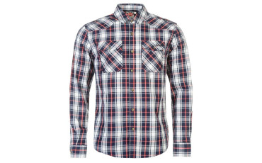 Lee Cooper Long Sleeve Fashion Shirt Mens