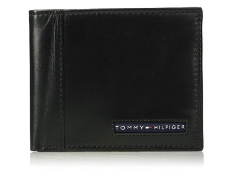 RFID Blocking 100% Leather Passcase Bifold Wallet