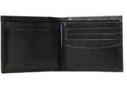 RFID Blocking 100% Leather Passcase Bifold Wallet