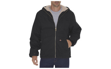 Duck Sherpa Lined Hooded Jacket