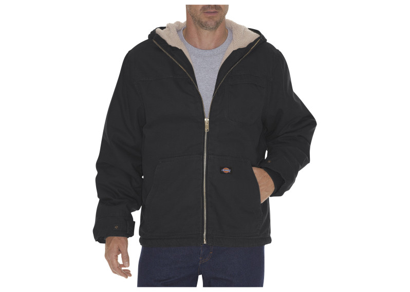 Duck Sherpa Lined Hooded Jacket